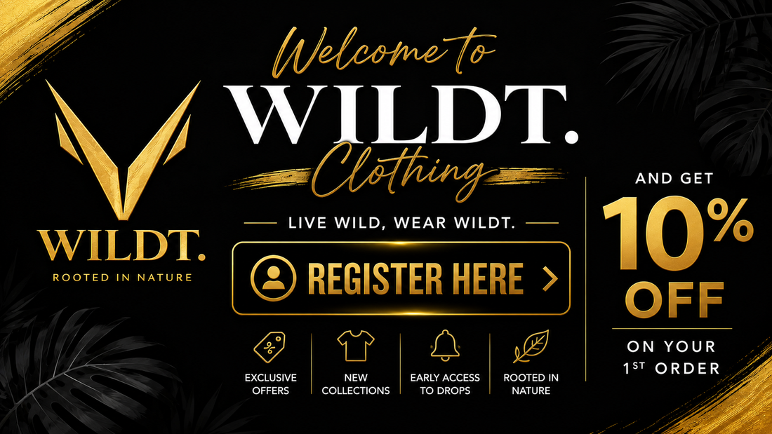 Welcome to WILDT. Clothing — Get 10% Off Your First Order