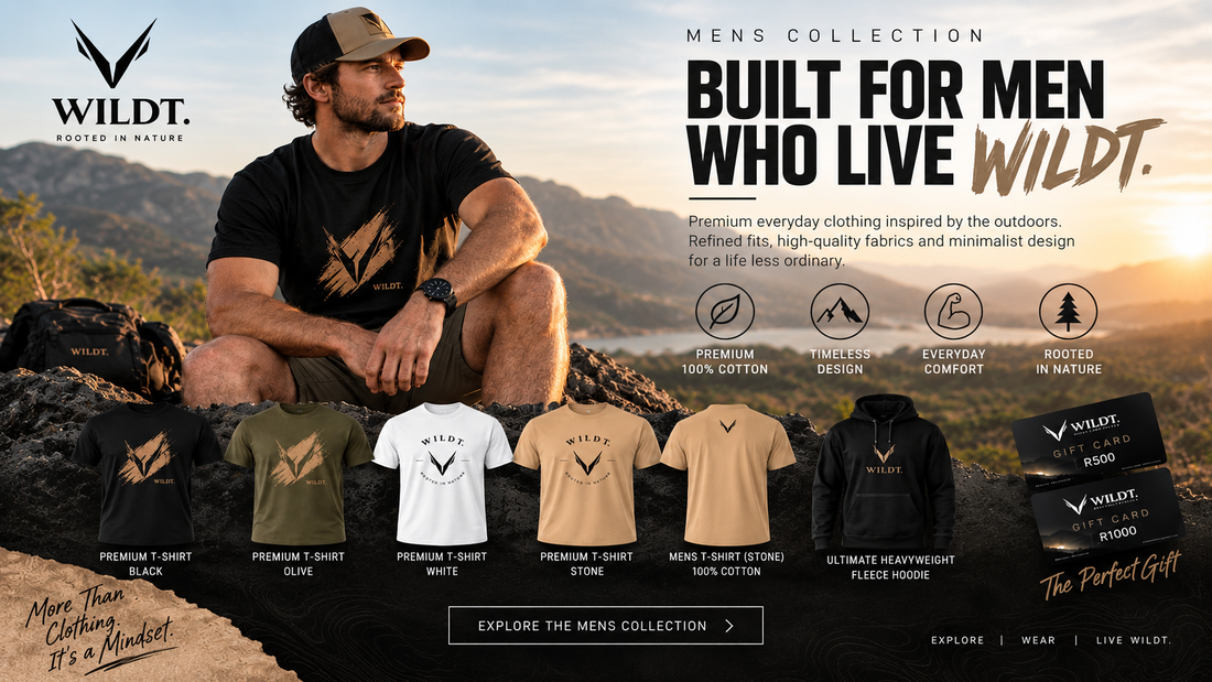 WILDT Men’s Collection: Built for Men Who Live WILD
