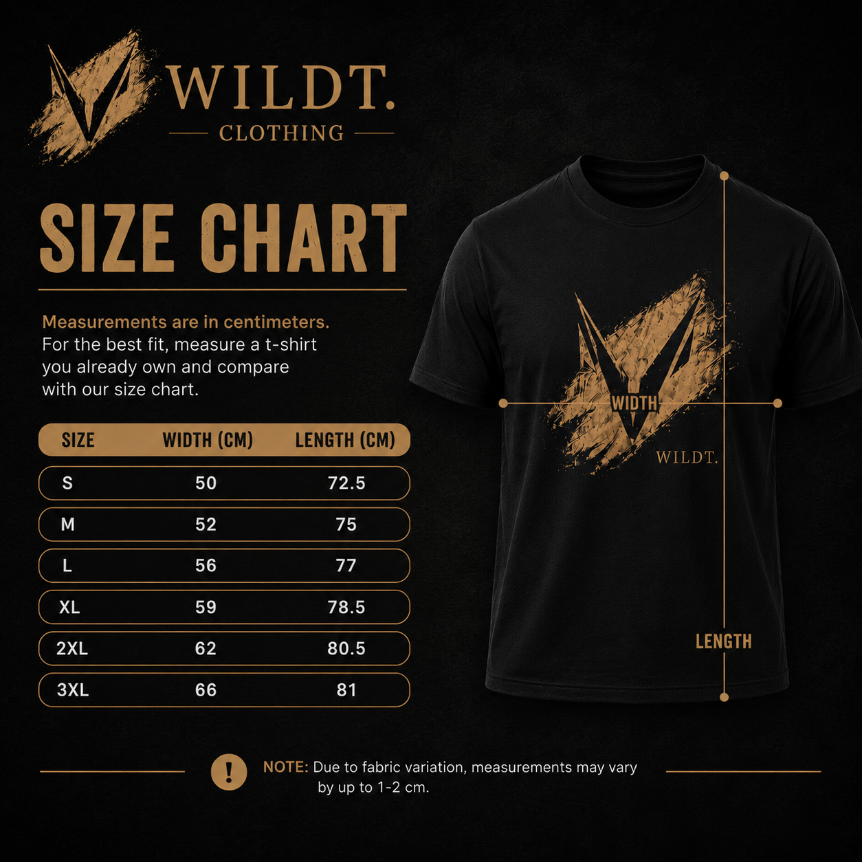 WILDT Premium T-Shirt (Black)