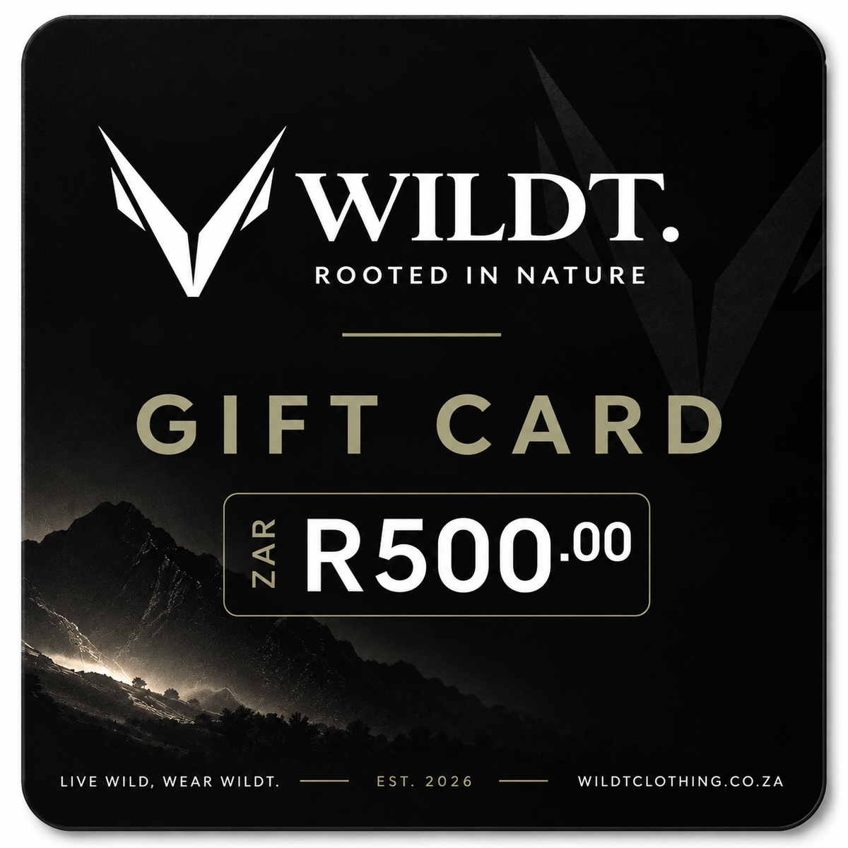 GIFT CARD - R 500.00