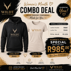 Ladies Hoodie & Cream Tee Combo R985.00