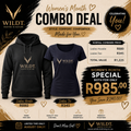 Ladies Hoodie & Black Tee Combo R985.00