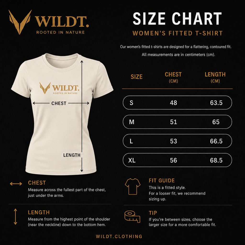 WILDT Ladies Classic T-Shirt (Cream)