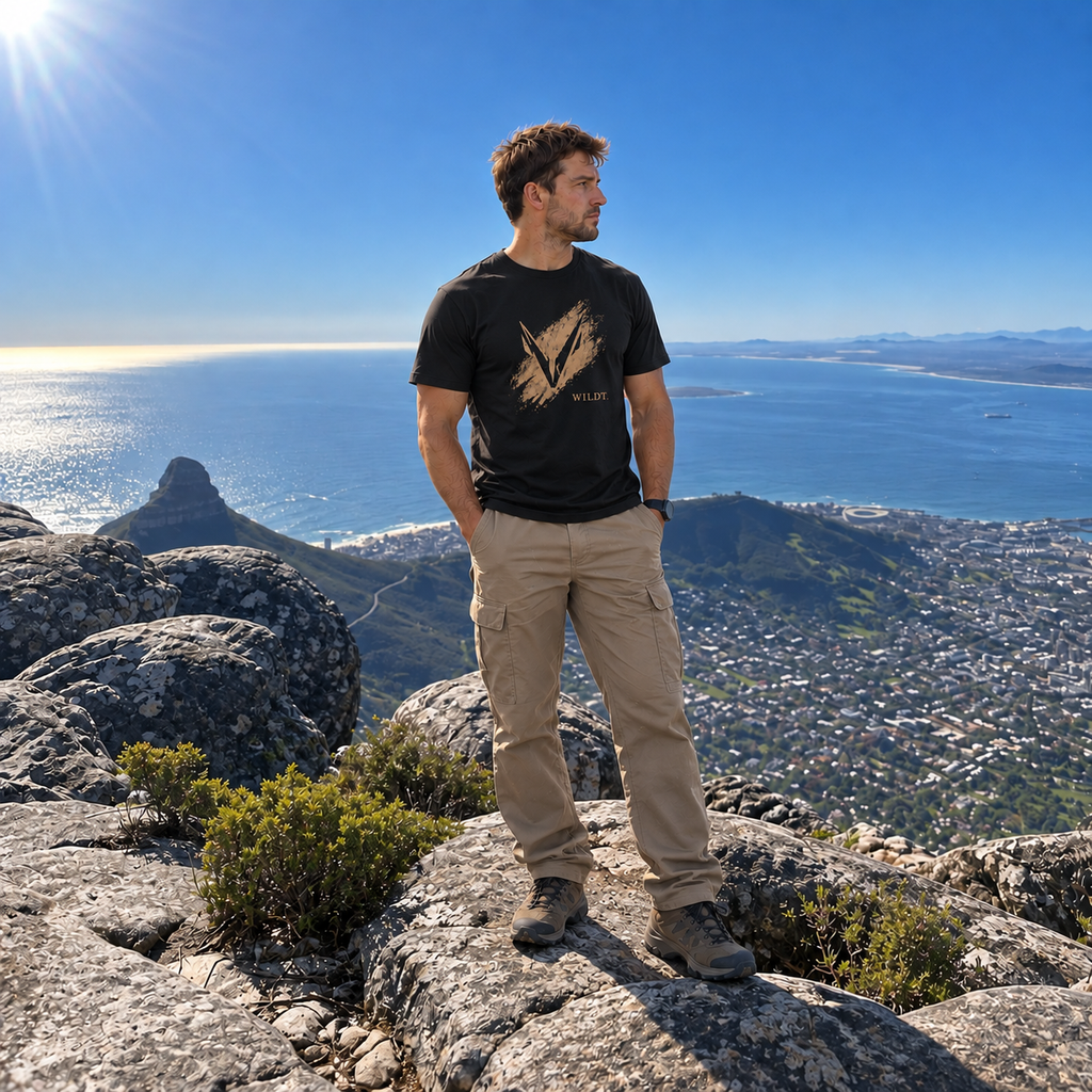 Mens Premium T-Shirt (Black) 100% Cotton