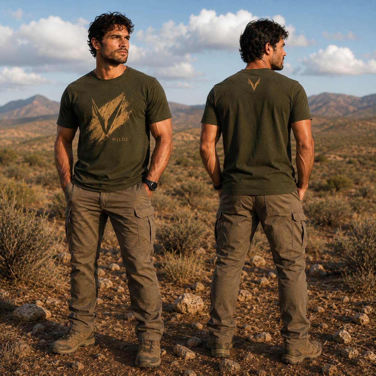 WILDT Premium T-Shirt (Olive)
