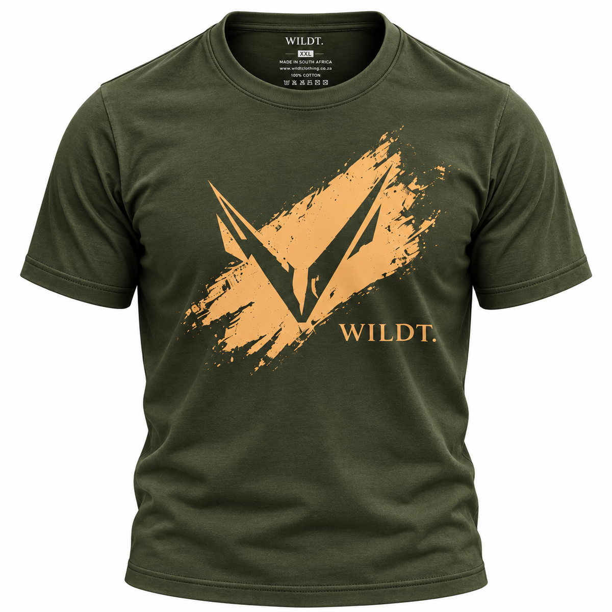 WILDT Premium T-Shirt (Olive) 100% Cotton