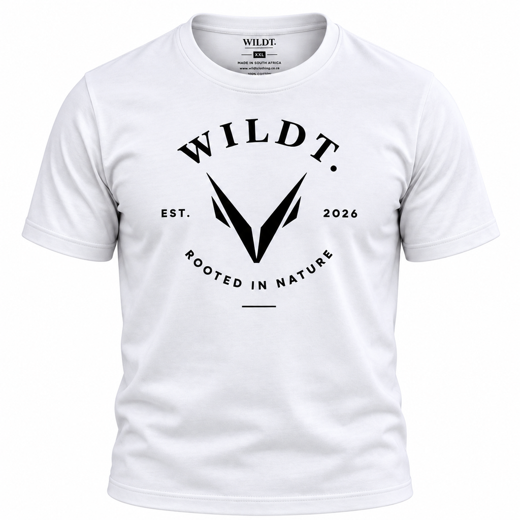 WILDT Premium T-Shirt (White) 100% Cotton