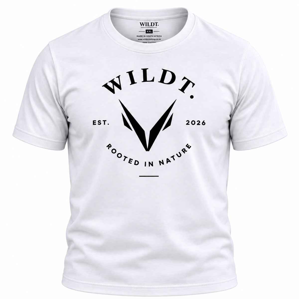 WILDT Premium T-Shirt (White) 100% Cotton